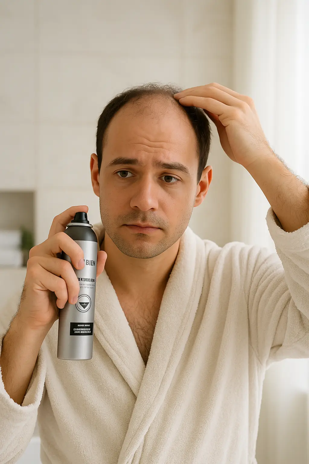 Spray Épaississant; Des Cheveux Visiblement Plus Denses en 30 Secondes 6 Spray épaississant